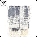 2016 Novo Oversize Soft Warm Woven Jacquard Padrão Scarf ou Xaile